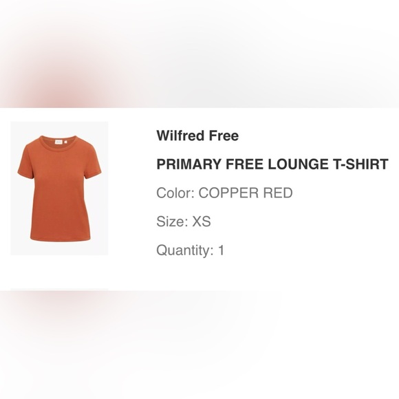 WILFRED | Aritzia Primary Tee | XS - Picture 3 of 10
